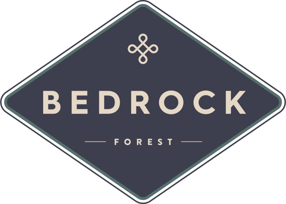 Bedrock Church Forest logo